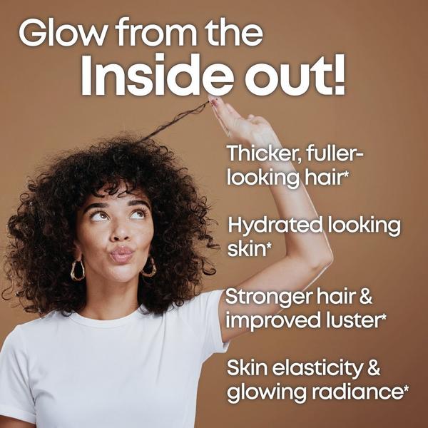 Her Own Beauty + Grow Capsules: Women’s Beauty Support Bundle for Skin Hydration #3