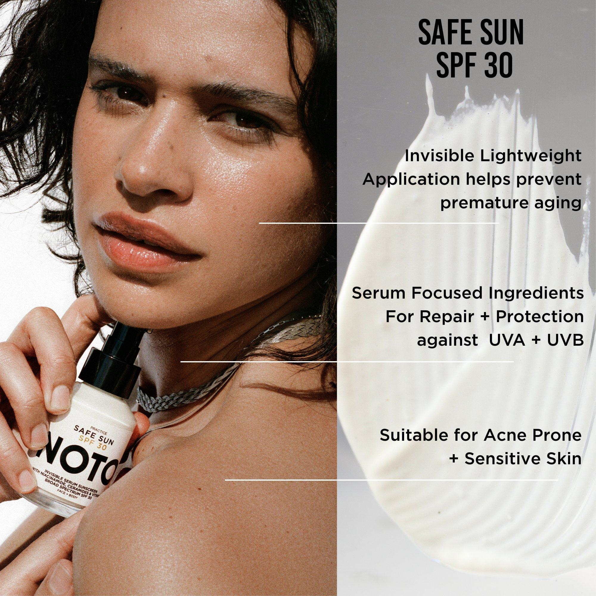 Невидимая солнцезащитная сыворотка Noto Botanics Safe Sun SPF 30 — фото 2