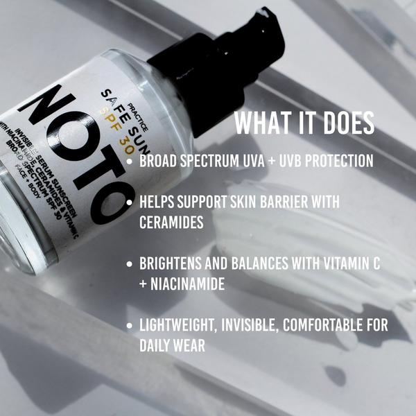 NOTO Botanics Safe Sun SPF 30 Invisible Serum Sunscreen #5