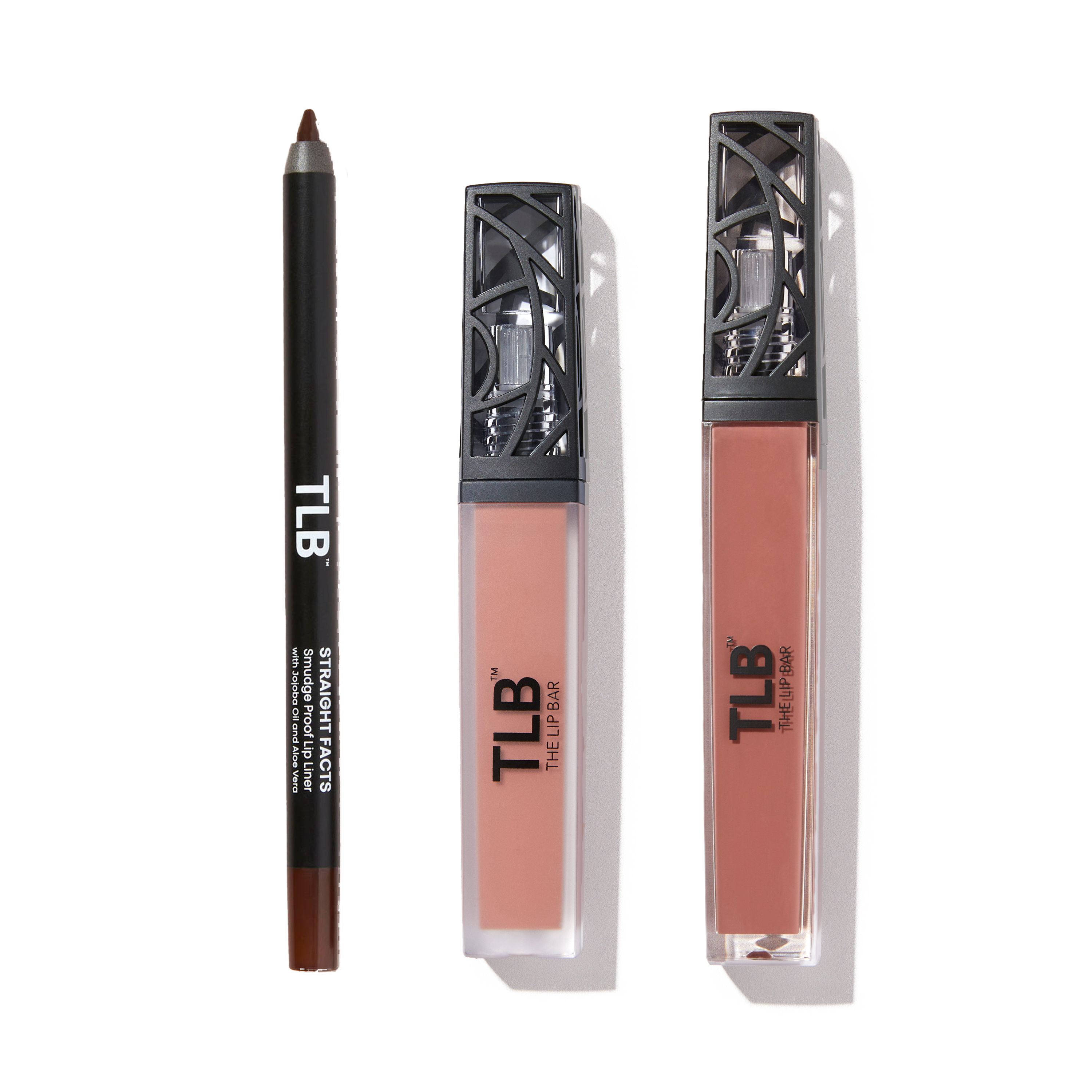 The Lip Bar Nonstop Liquid Matte Lipstick, Gloss Up Sheer Finish Gloss & Lip Liner Set #1