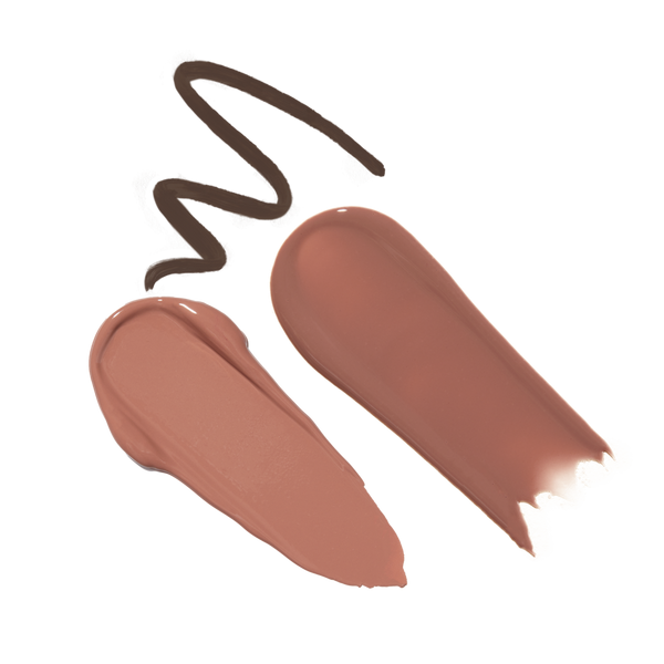 The Lip Bar Nonstop Liquid Matte Lipstick, Gloss Up Sheer Finish Gloss & Lip Liner Set #2