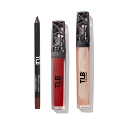 The Lip Bar Nonstop Liquid Matte Lipstick, Gloss Up Sheer Finish Gloss & Lip Liner Set