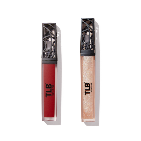 The Lip Bar Nonstop Liquid Matte Lipstick & Gloss Up Sheer Finish Gloss Set #1