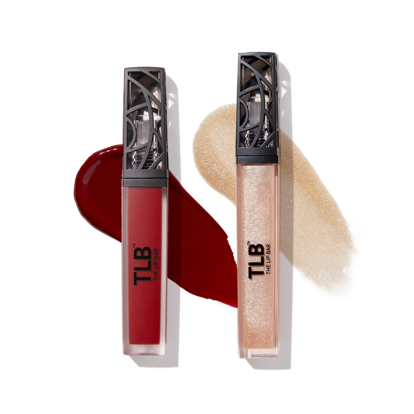 The Lip Bar Nonstop Liquid Matte Lipstick & Gloss Up Sheer Finish Gloss Set #3