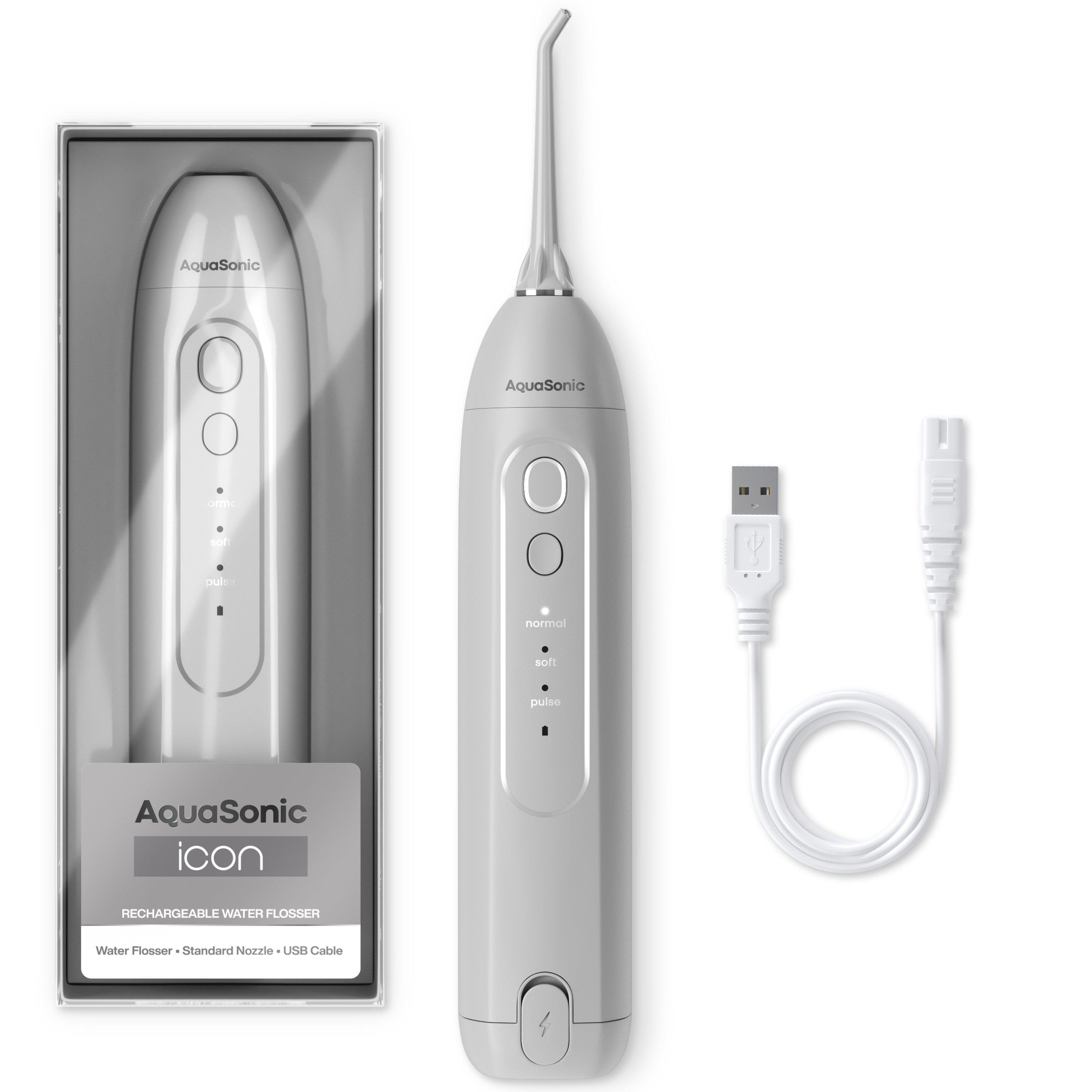 AquaSonic Icon Rechargeable Water Flosser #1
