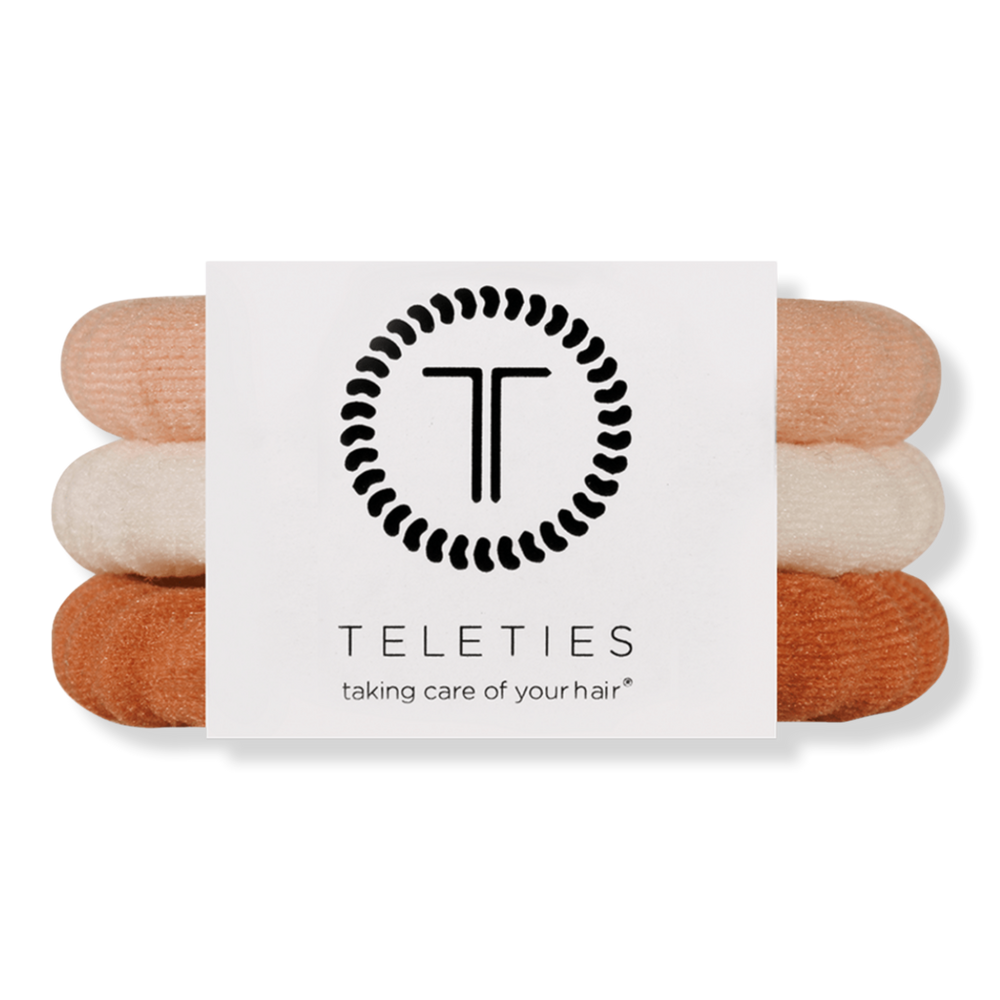 TELETIES Small Nylon Hair Ties - For the Love of Nudes