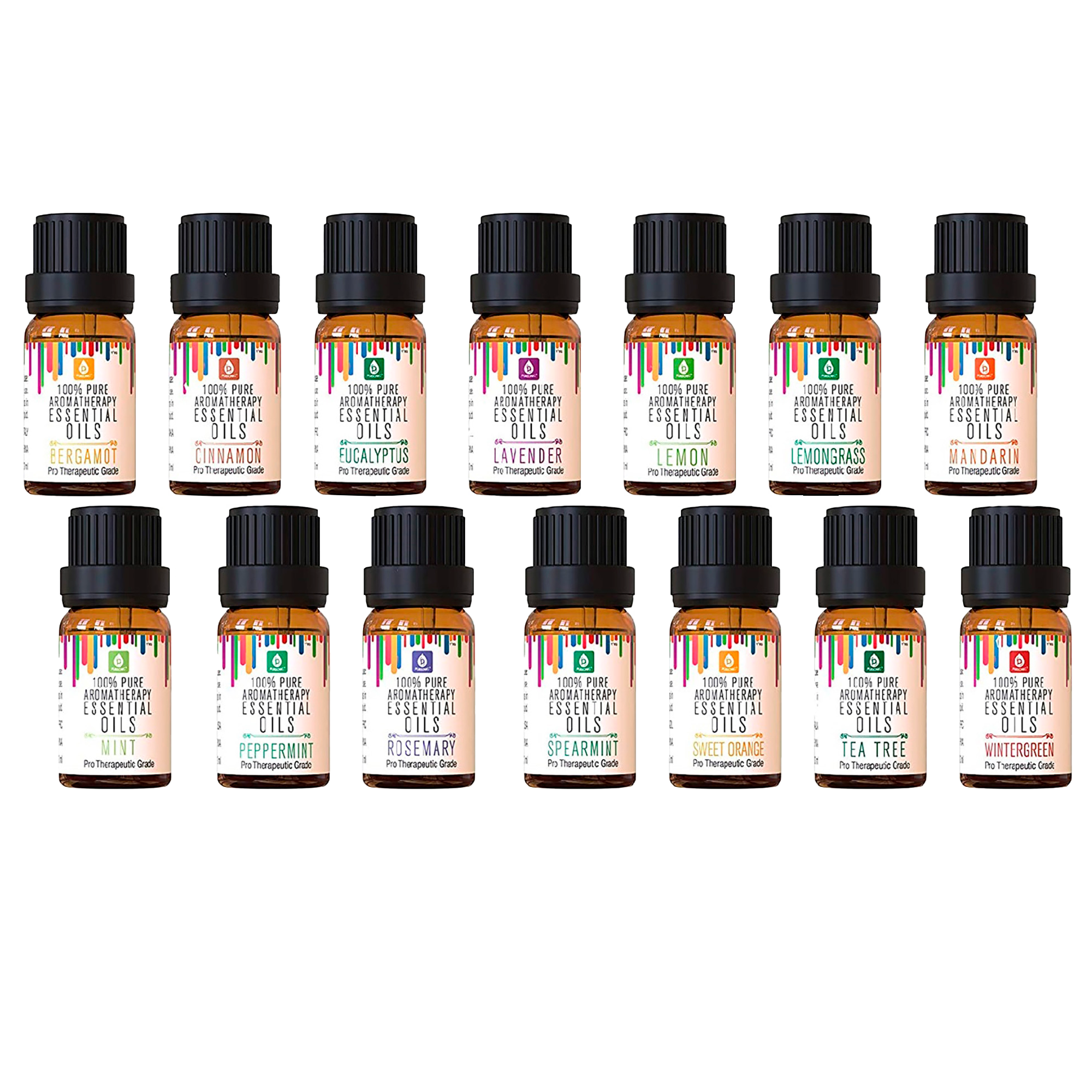 PURSONIC 100% Pure Essential Aromatherapy Oils #1