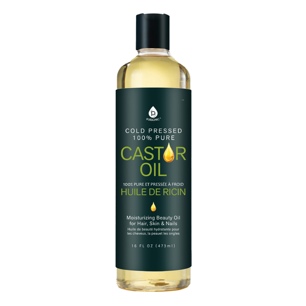 PURSONIC 100% Pure Cold Pressed Castor Oil #1
