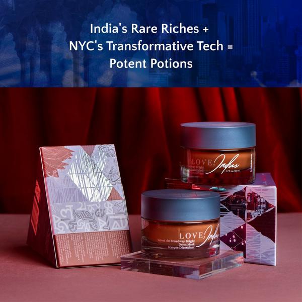 Love, Indus Velvet :08 Broadway Bright Detox Mask #8