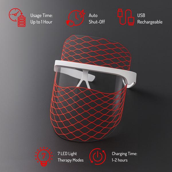 PURSONIC 7-in-1 LED Light Therapy Face Mask #3
