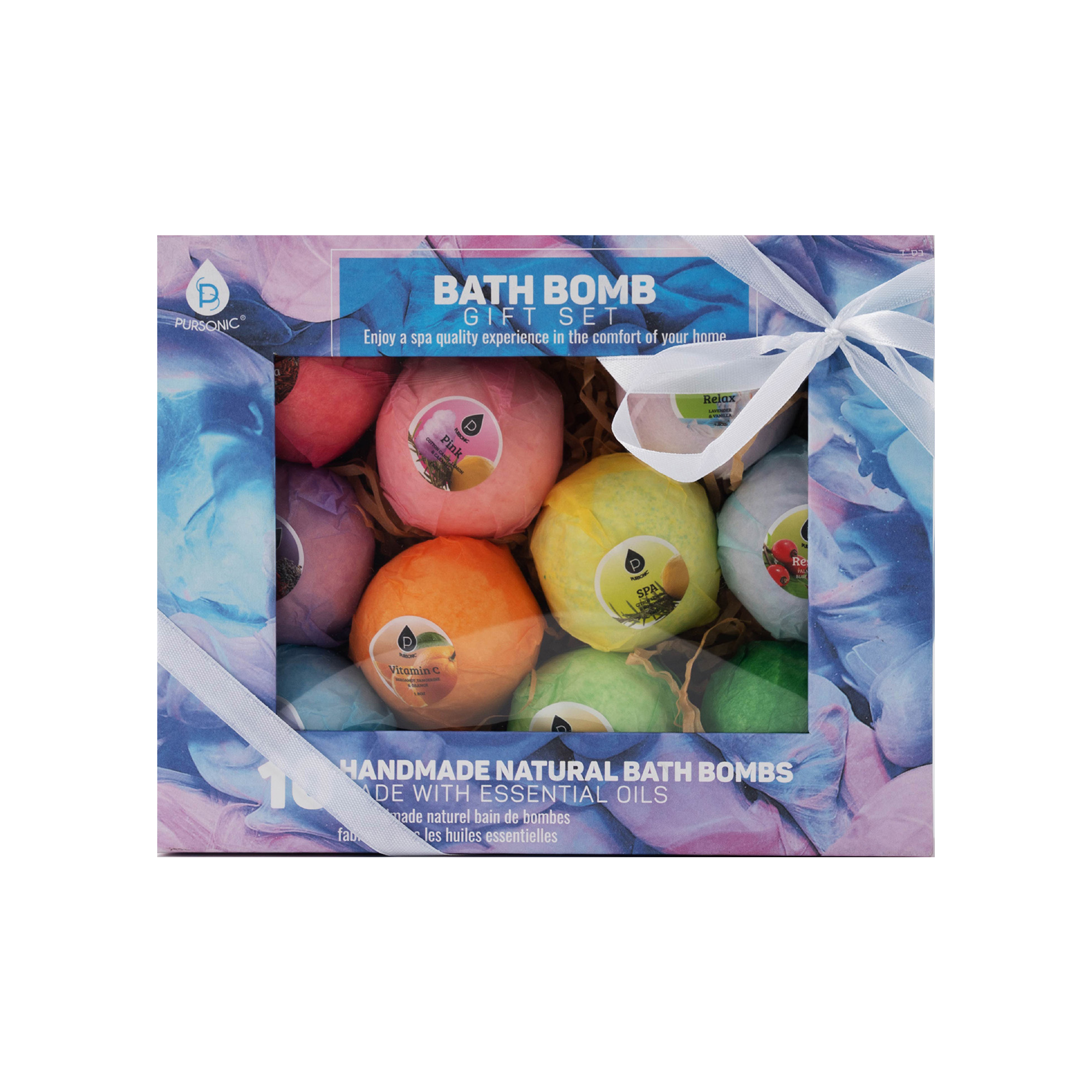 PURSONIC Handmade, Natural and Organic Bath Bombs #1