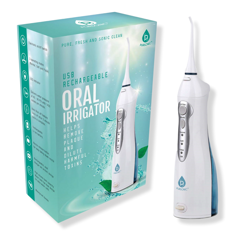 PURSONIC USB Rechargeable Oral Irrigator