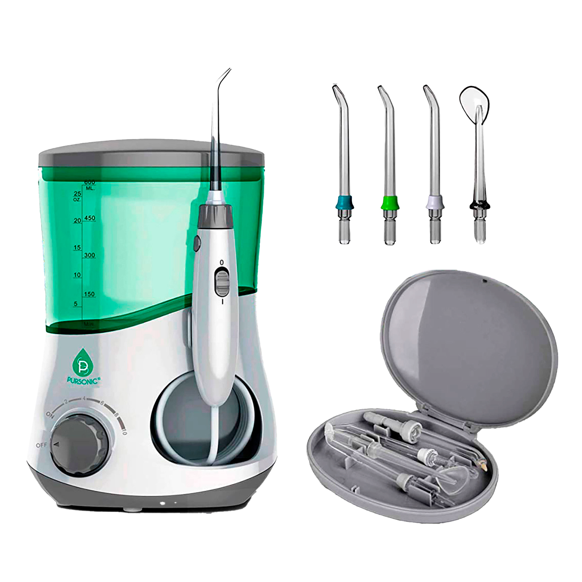 PURSONIC Professional Counter Top Oral Irrigator Water Flosser #1