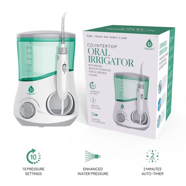 PURSONIC Professional Counter Top Oral Irrigator Water Flosser #2