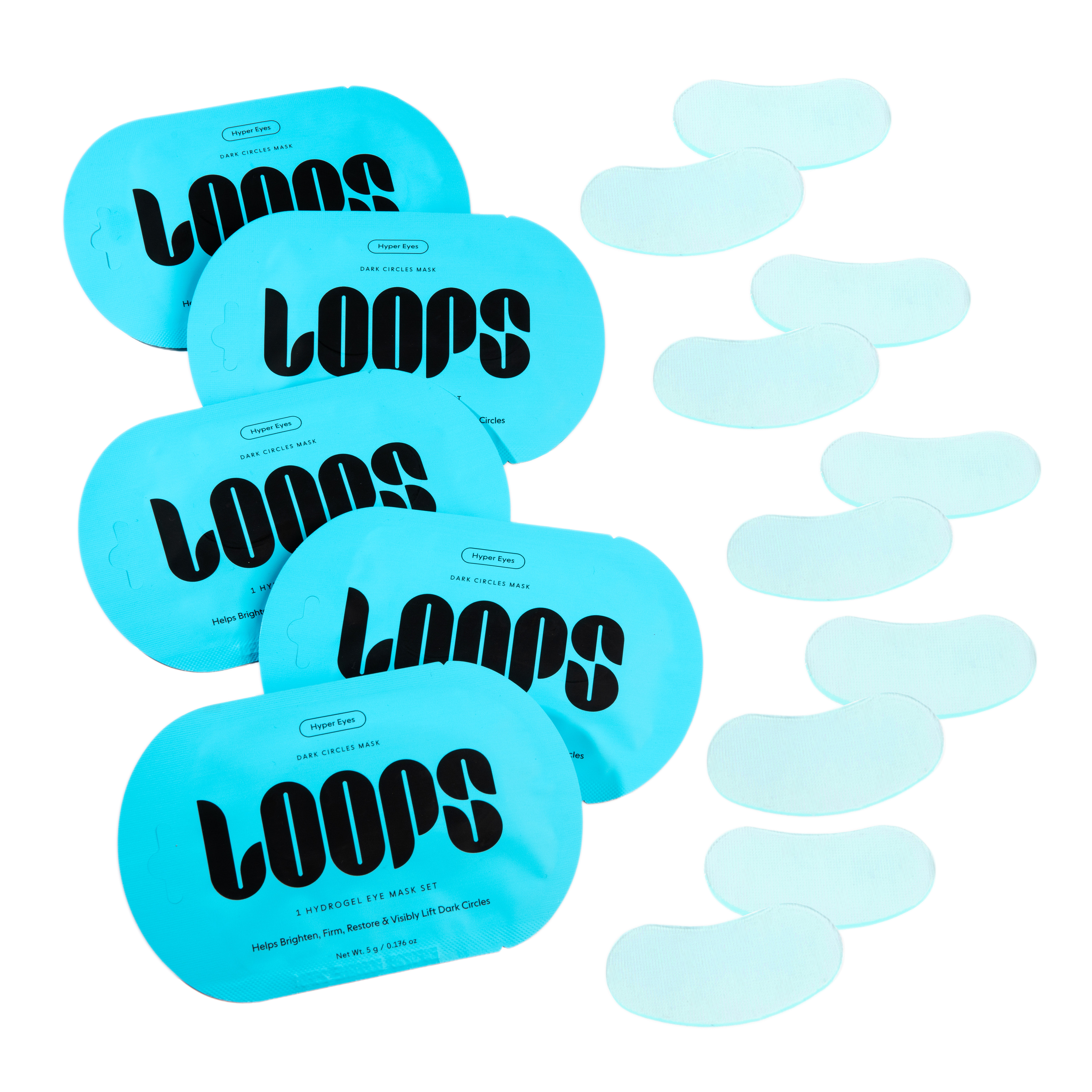 LOOPS Hyper Eyes Dark Circles Hydrogel Eye Mask Set #1
