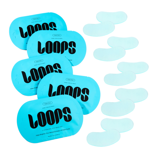 LOOPS Hyper Eyes Dark Circles Hydrogel Eye Mask Set #1