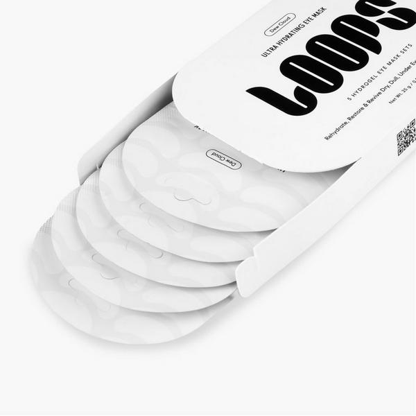 LOOPS Dew Cloud Ultra Hydrating Hydrogel Eye Mask Set #2