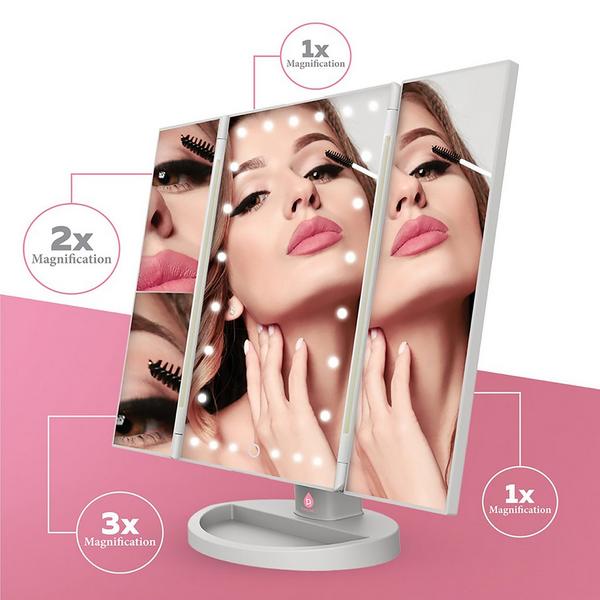 PURSONIC Tri-Fold Vanity Makeup Mirror #3