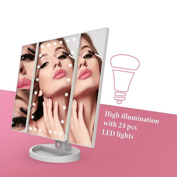 PURSONIC Tri-Fold Vanity Makeup Mirror #4