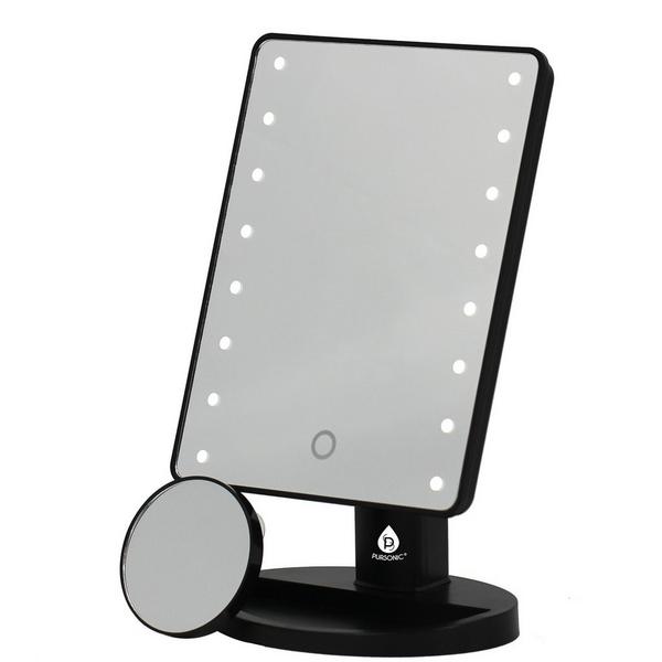 PURSONIC Him’s and Her’s LED Lighted Vanity Makeup Mirror Bundle #4