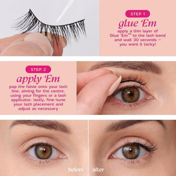 V by Velour Glue 'Em Brush-On Lash Glue #4
