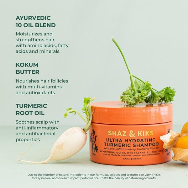 SHAZ & KIKS Ultra Hydrating Turmeric Shampoo #5
