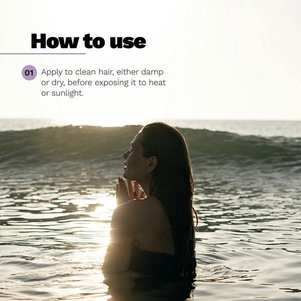 Ginger Milk Hair Heat and Sun Protector Hydrates and Prevents Frizz #5