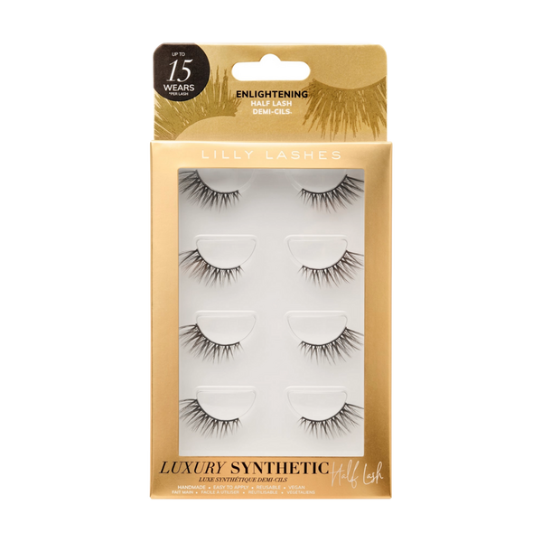 Lilly Lashes Luxury Synthetic Half Lashes 4-Pack #1