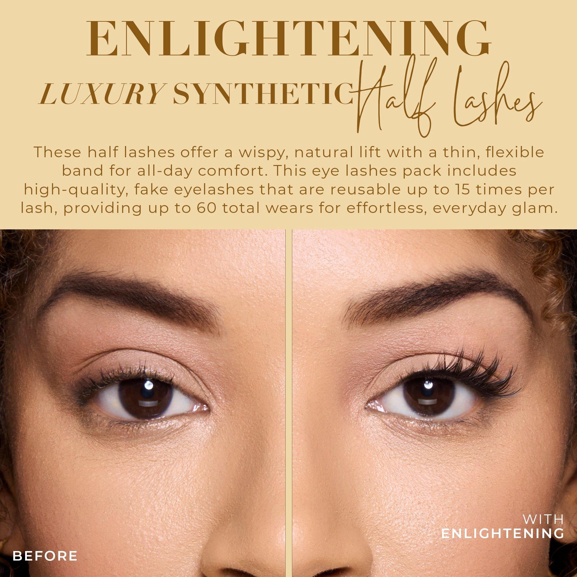 Набор из 4 пар накладных синтетических полуресниц Lilly Lashes Luxury — фото 2