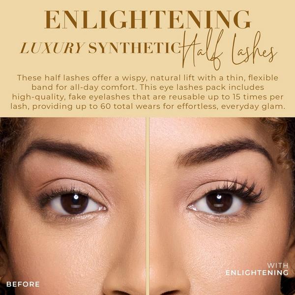 Lilly Lashes Luxury Synthetic Half Lashes 4-Pack #2