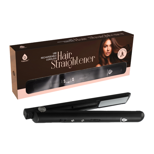 PURSONIC USB Rechargeable Cordless Hair Straightener #1