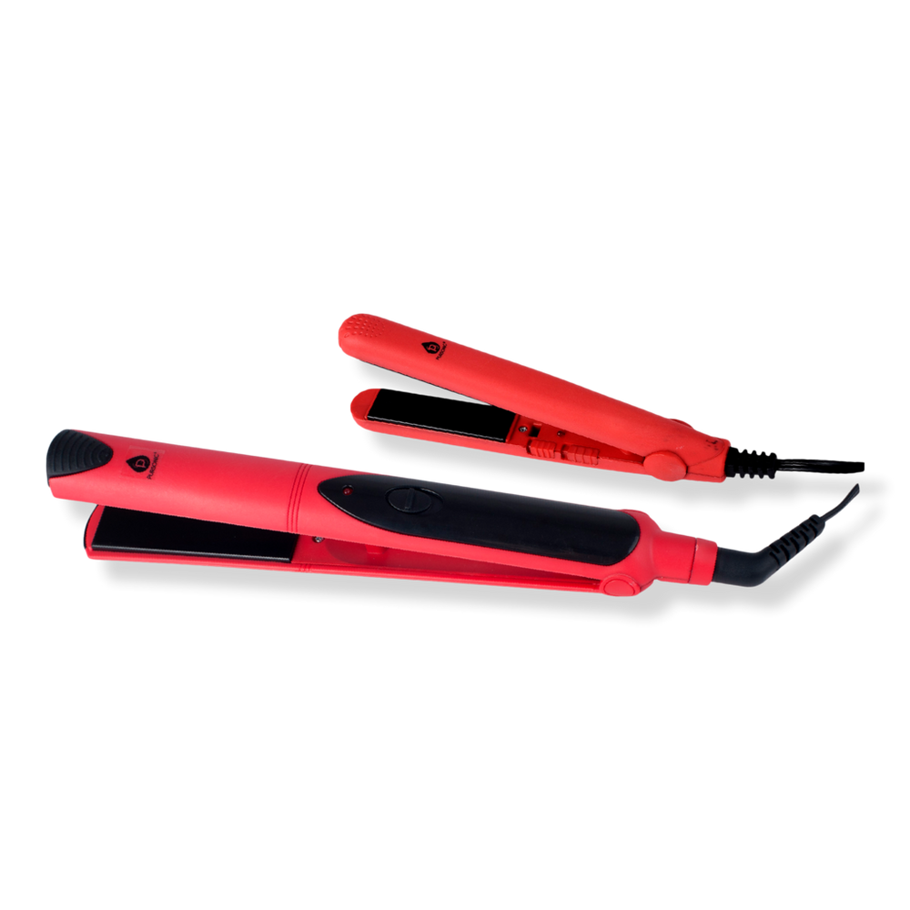 Pursonic Professional Flat Iron Hair Straightener + Free Travel Size