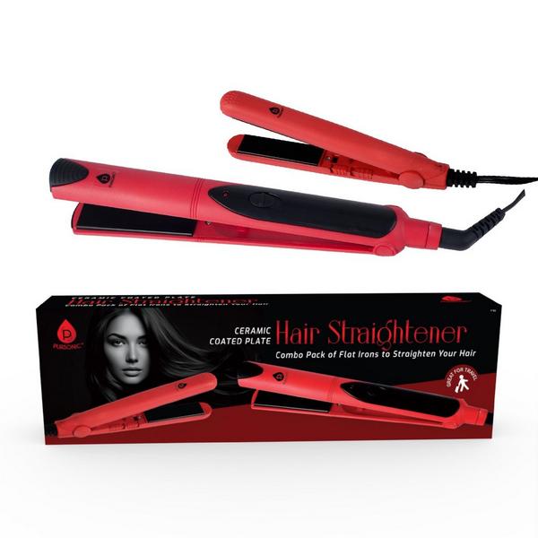 PURSONIC Professional Salon Quality Flat Iron Hair Straightener With A Free Travel Straightener #2