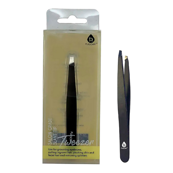 PURSONIC Salon Grade Slant Tip Tweezer #1