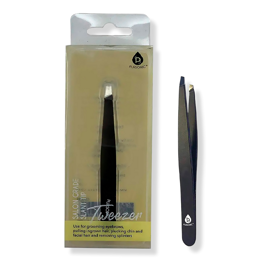 PURSONIC Salon Grade Slant Tip Tweezer