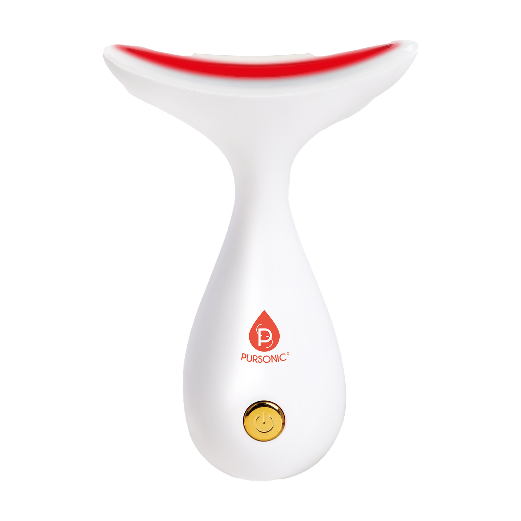 PURSONIC LED Light Therapy Neck & Face Sculpting Wand #1