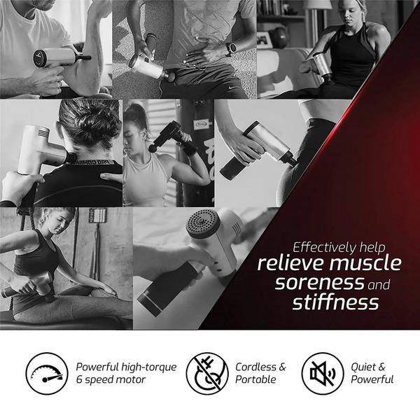 PURSONIC Cordless & Rechargeable Professional Massage Gun #2