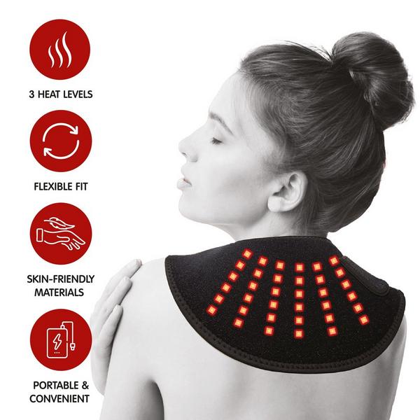 PURSONIC Red Light Therapy Neck Pack Wrap #2