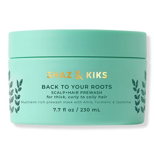 SHAZ & KIKS - 7.7 oz Scalp & Hair Prewash Mask for Thick, Curly to