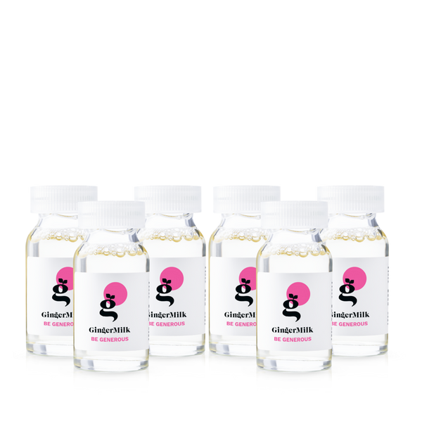 Ginger Milk Nutritive Ampoule with Proteins and Pro-Vitamin B5 #1