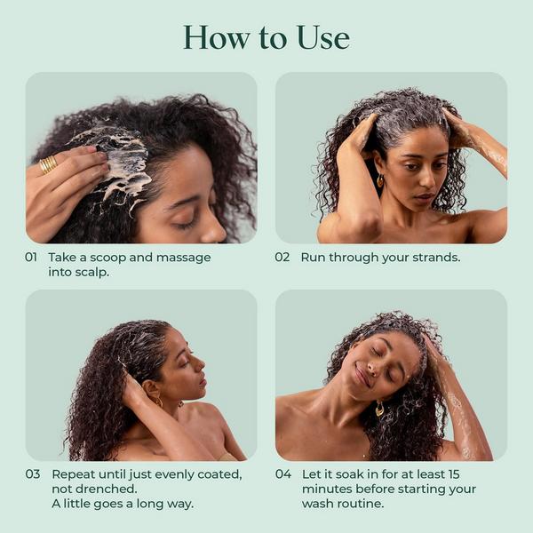 SHAZ & KIKS Scalp & Hair Prewash Mask for Thick, Curly to Coily Hair #8