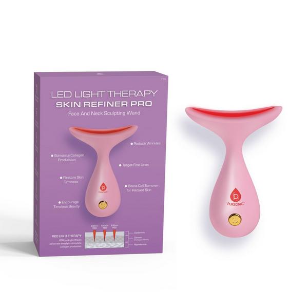 PURSONIC LED Light Therapy Neck & Face Sculpting Wand #4