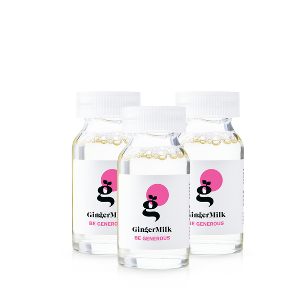 Ginger Milk Nutritive Ampoule with Proteins and Pro-Vitamin B5 #1