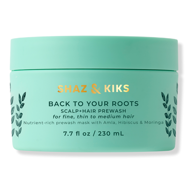 SHAZ & KIKS - 7.7 oz Scalp & Hair Prewash Hair Mask For Fine, Thin