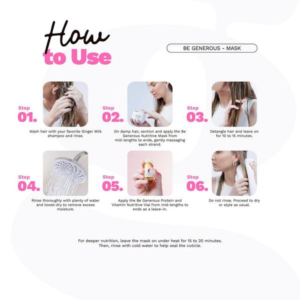 Ginger Milk Nourishing & Moisturizing Hair Mask with Proteins #3