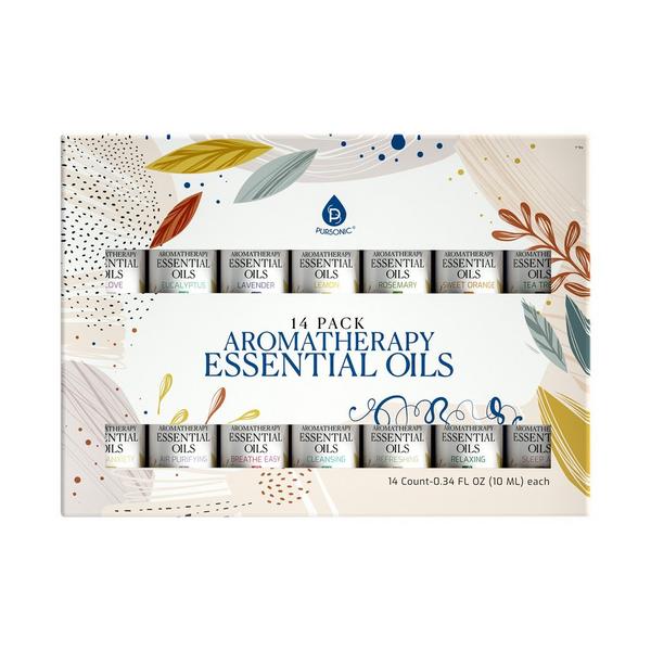 PURSONIC Aromatherapy Essential Oil Gift Set #5