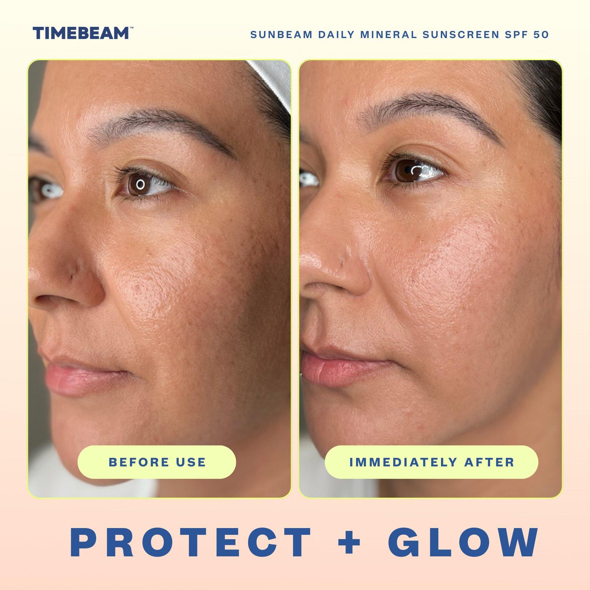 Ежедневный минеральный солнцезащитный крем Timebeam Sunbeam SPF 50 — фото 3