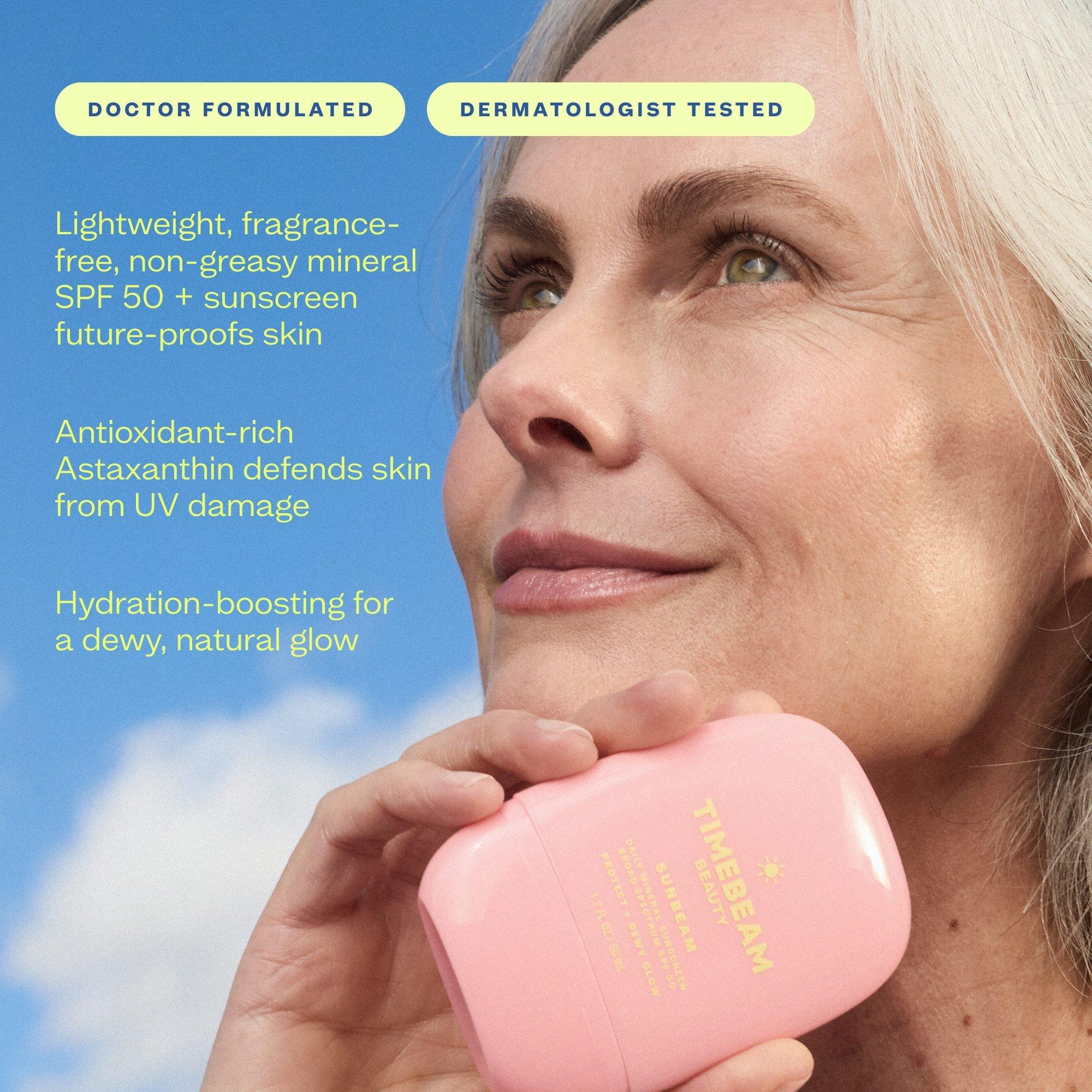 Ежедневный минеральный солнцезащитный крем Timebeam Sunbeam SPF 50 — фото 4