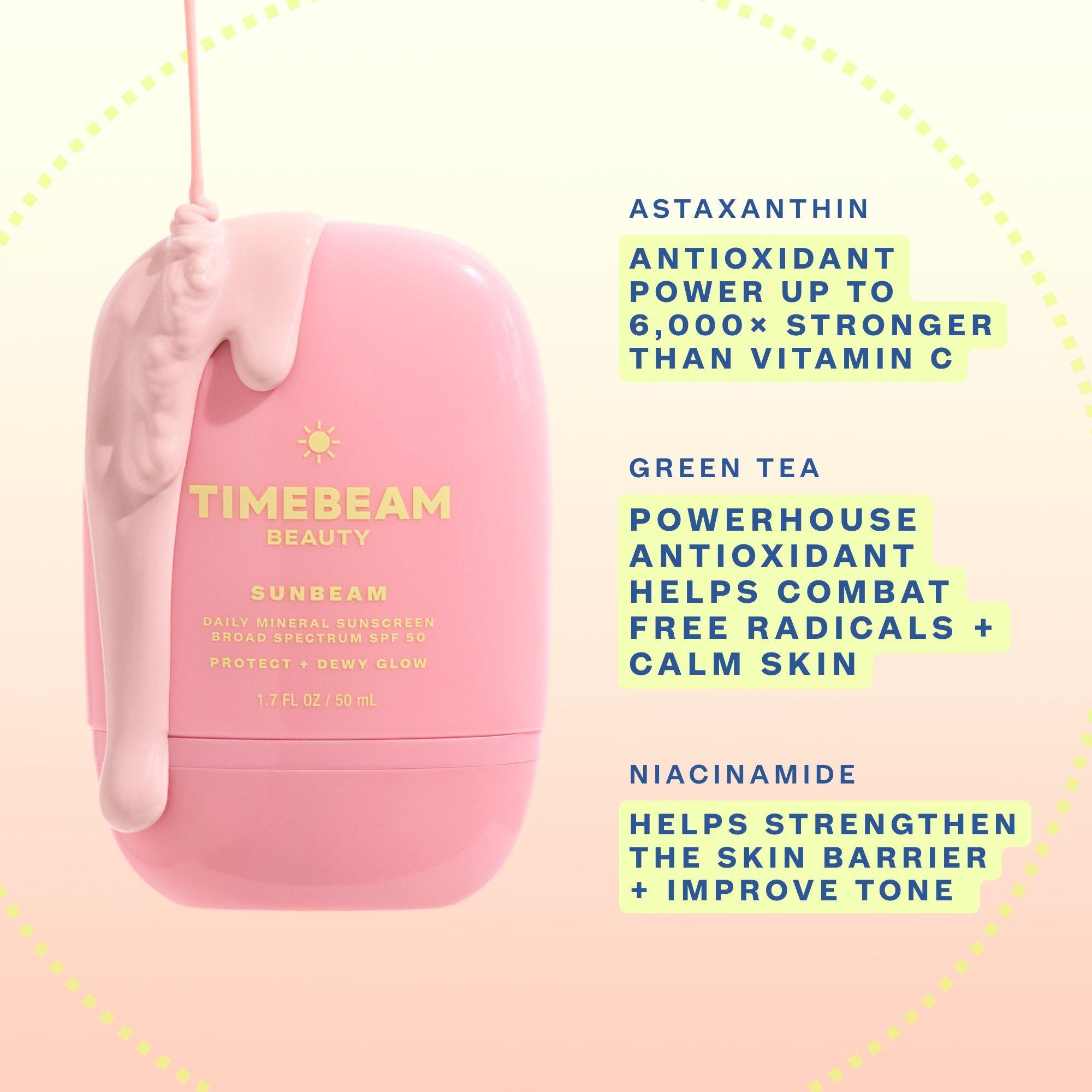 Ежедневный минеральный солнцезащитный крем Timebeam Sunbeam SPF 50 — фото 5
