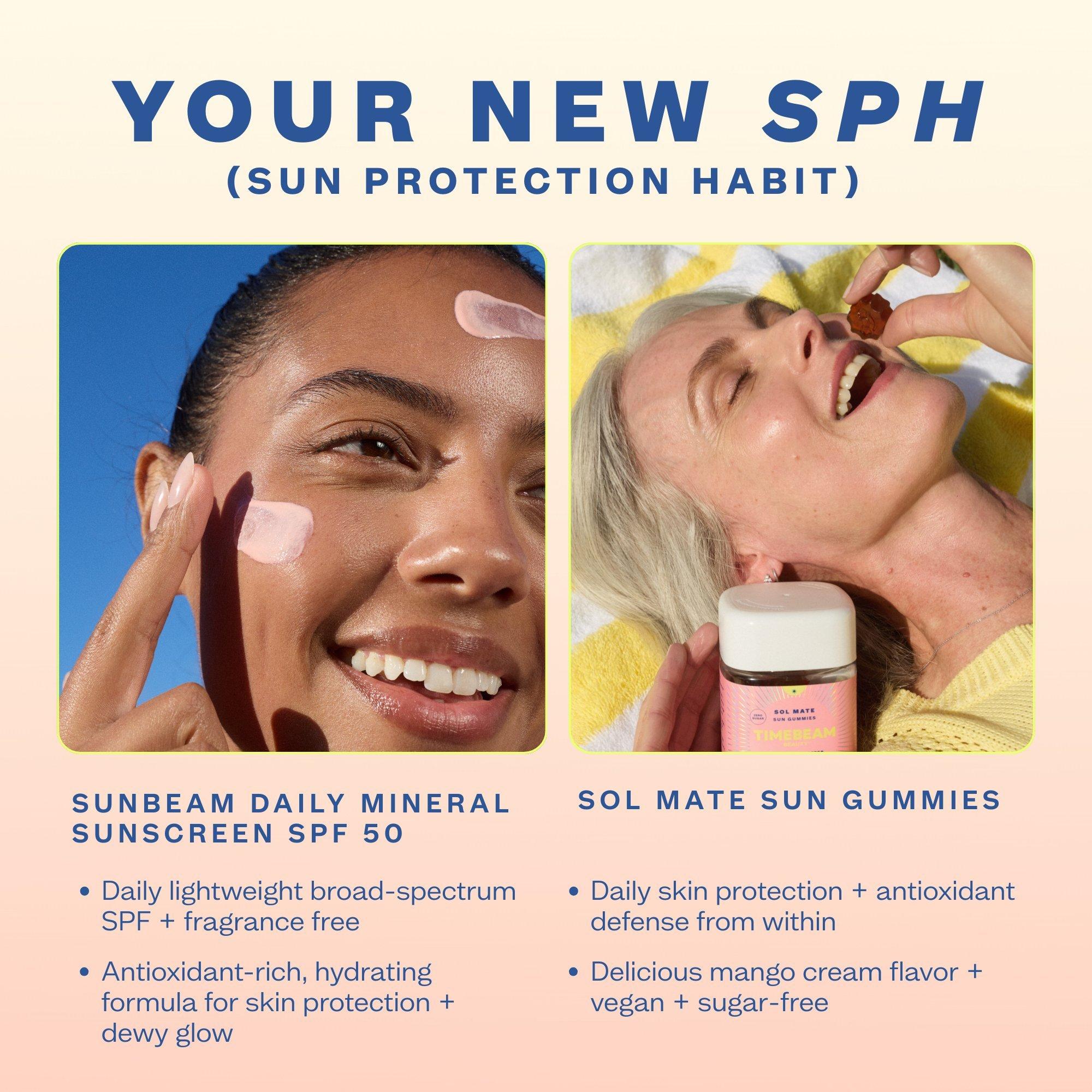 Ежедневный минеральный солнцезащитный крем Timebeam Sunbeam SPF 50 — фото 6